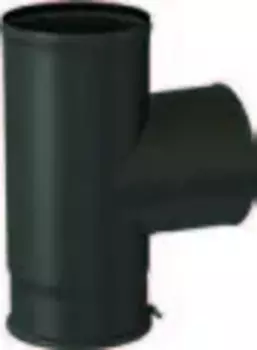 TE EQ 90° AVEC TAMPON Diam150 1mm Noir Mat - EMAILLE TEN TE EQ 90° AVEC TAMPON Diam150 1mm Noir Mat - EMAILLE TEN
